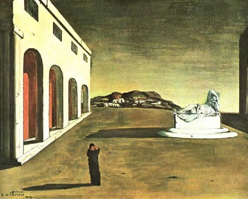 Giorgio De Chirico - 134, Malinconia di una bella giornata, 1913